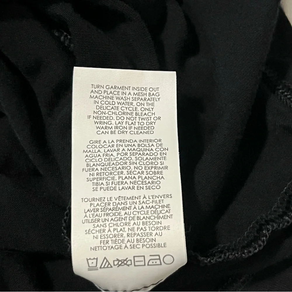 CAbi Faux Wrap Dress Dishy sz M | EUC | Versatile Minimalist Timeless Witchy - Picture 5 of 5